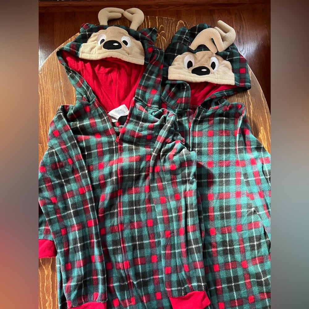 Christmas Reindeer Pajamas for (Boy XL 16-18)